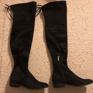 Mark Fisher Black Long Boots